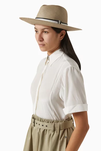 Fedora Hat in Straw