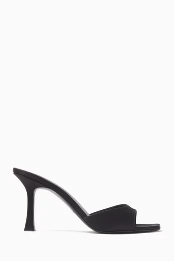 Estonia 80 Mule Sandals in Satin