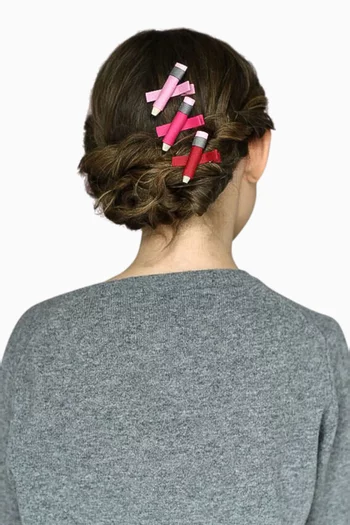 Pencil Hair Clips, Set of 4