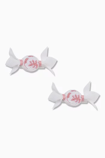Bonbon Hair Clips, Set of 2