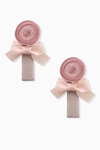 Lollipop Hair Clip, Set of 2
