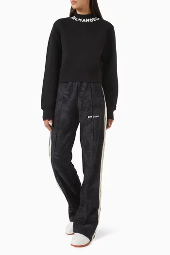 Logo Crop Sweatshirt