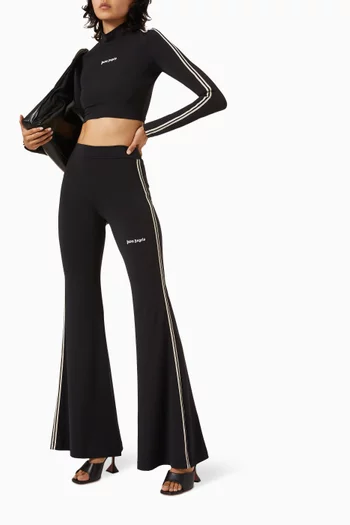 Embroidered-logo Track Pants in Cotton