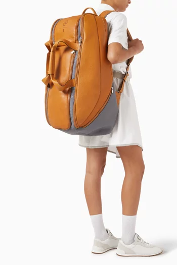 Tennis Backpack in Leather