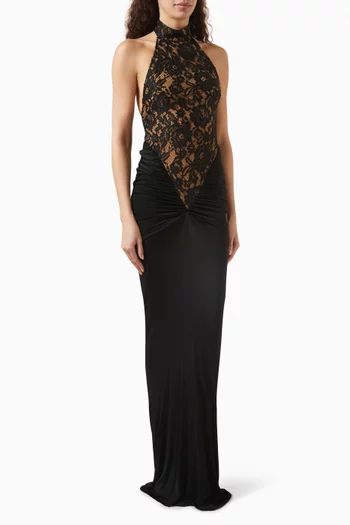 Cass Halterneck Gown