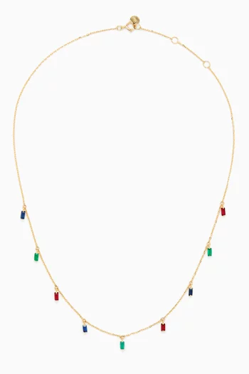 Color Synphony Choker in 18kt Gold