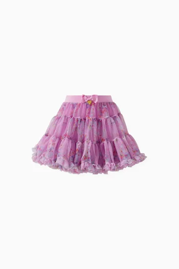 Pixie Splash Flower Tutu Skirt