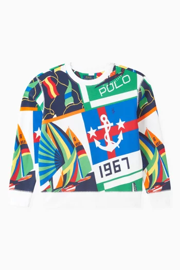 Graphic Print Sweatshirt