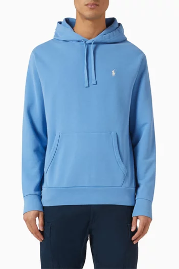 Polo Pony Hoodie in Fleece