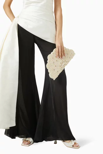 Vallée Etoilée Seashell Pearl Clutch