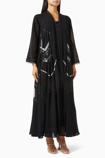 Bead-embellished Abaya