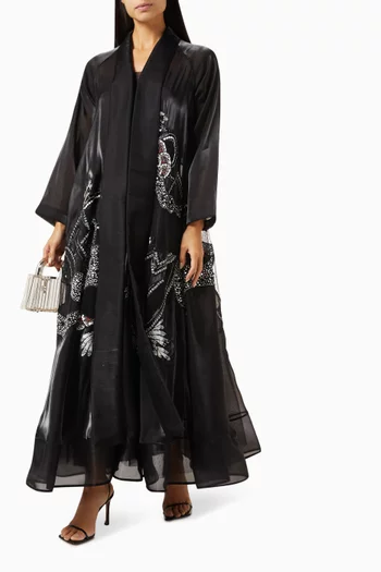 Bead-embellished Abaya