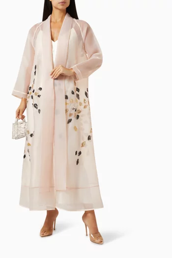 Sequin-embellished Abaya