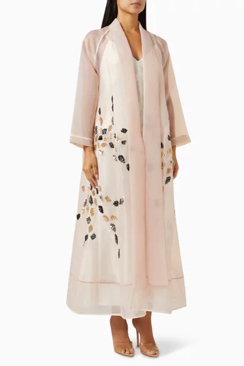 Sequin-embellished Abaya