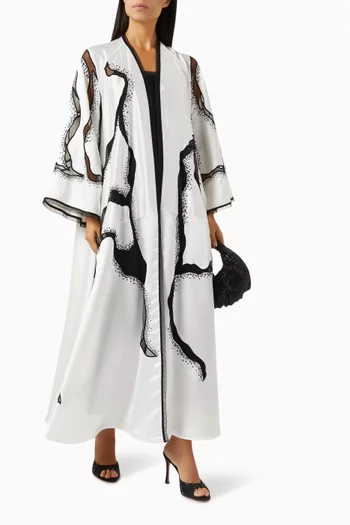 Bead-embellished Abaya