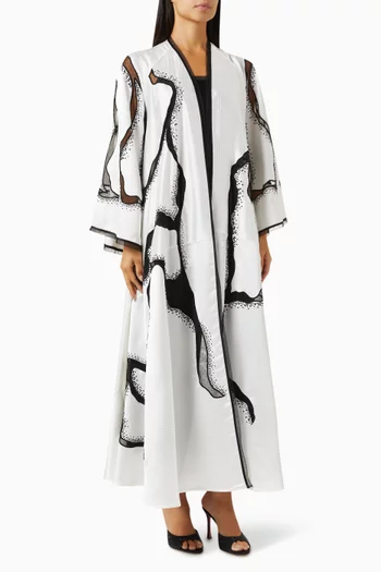 Bead-embellished Abaya