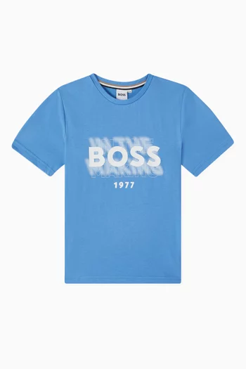 Logo Graphic T-shirt in Cotton