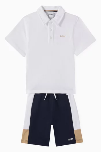 Logo Sweatshorts in Cotton