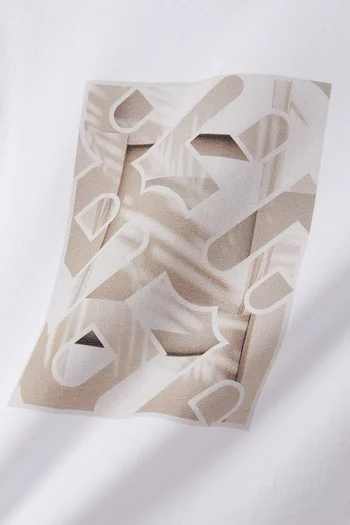 Graphic T-shirt in Cotton