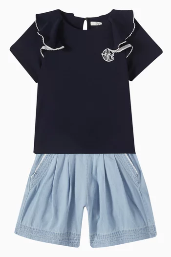 Bermuda Shorts in Organic Cotton