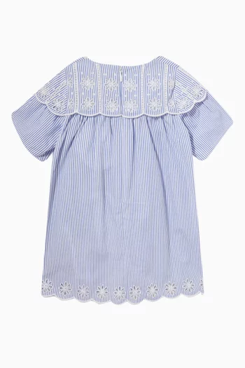 Striped Dress in Organic Cotton