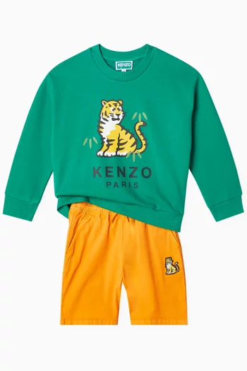 Tiger Bermuda Shorts