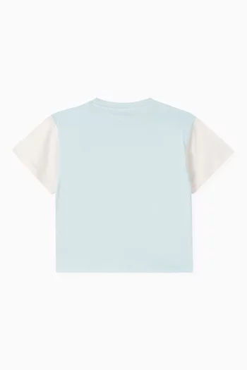 Sunflower Logo-patch T-shirt in Organic Cotton-jersey