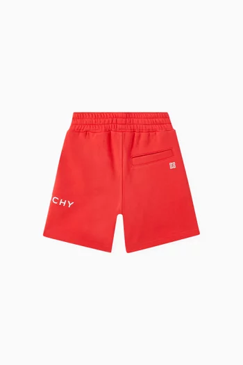 Logo Sweatshorts in Cotton Fleece