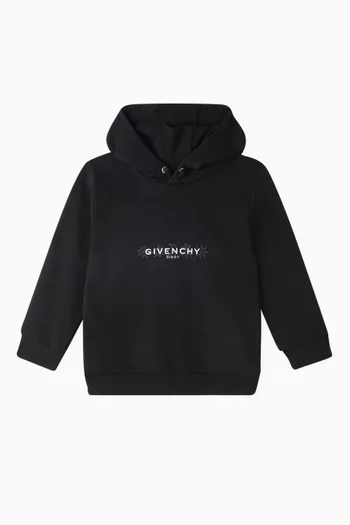 Logo Hoodie in Cotton