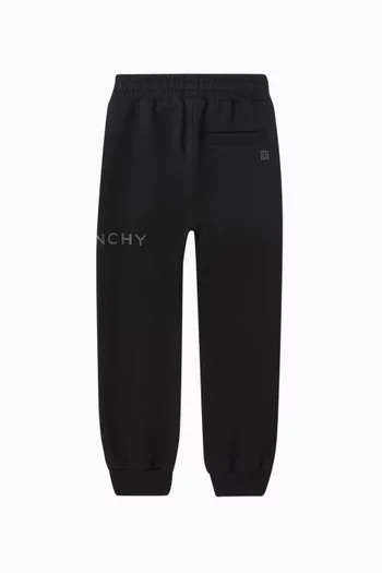 Logo-print Tapered Sweatpants in Cotton-blend