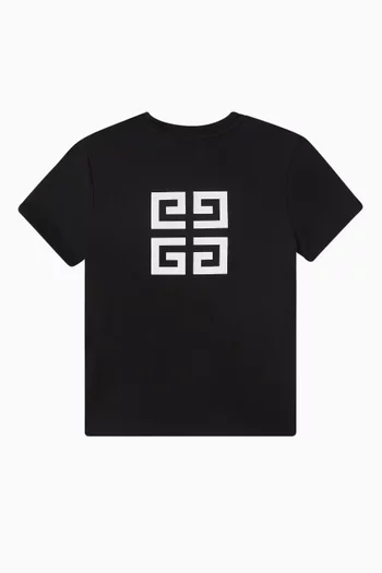 Logo Print T-shirt in Organic Cotton