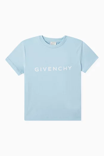 Logo Print T-shirt in Organic Cotton