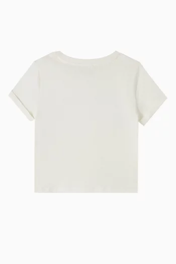 Logo-embellished T-shirt in Cotton