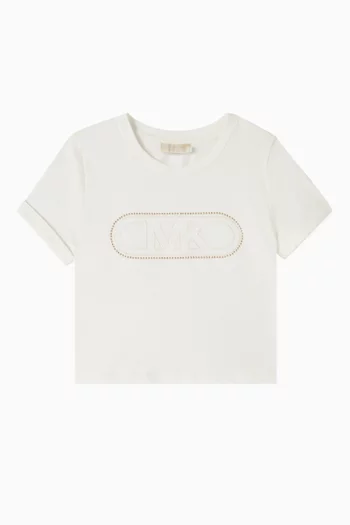 Logo-embellished T-shirt in Cotton
