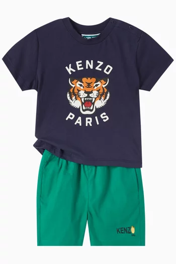 Logo-print T-shirt in Cotton-jersey