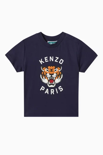 Logo-print T-shirt in Cotton-jersey