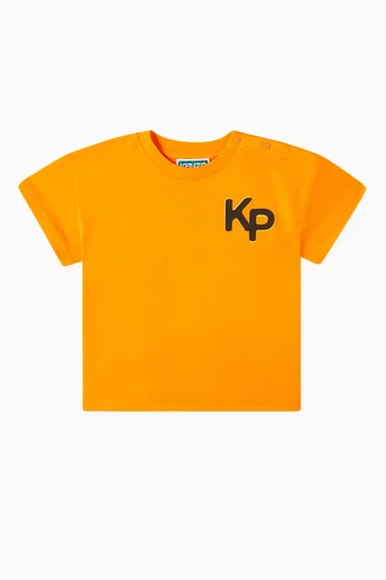 Graphic Print T-Shirt in Cotton