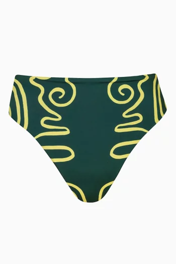 قطعة بيكيني سفلية لولو نايلون مطاطي