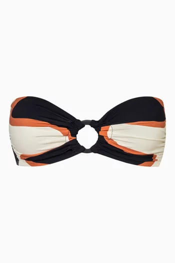 Sandra Bikini Top in Stretch Nylon