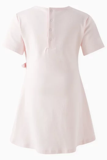 Knotted Dress in Cotton