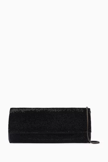 Kate Clutch Bag in Crystal Mesh