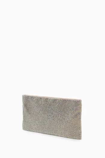 Your Best Friend La Petite Clutch Bag in Crystal Mesh