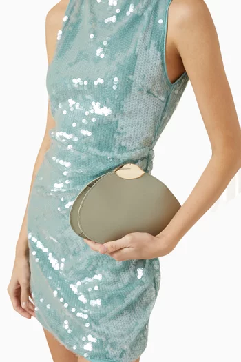 Belle De Jour Ariel Clutch Bag in Calfskin Leather