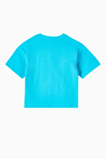Belt Bag Zip-pocket T-shirt in Cotton-jersey