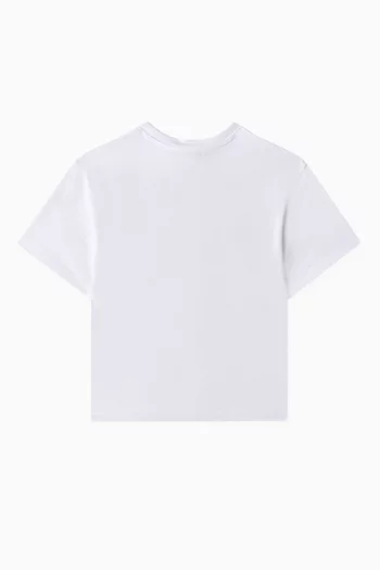 Belt Bag Zip-pocket T-shirt in Cotton-jersey