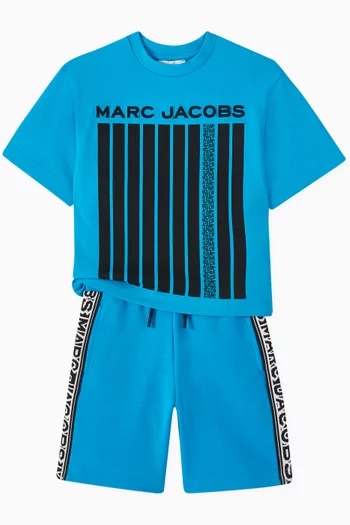 Jumbled Logo T-shirt in Cotton-jersey