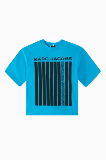 Jumbled Logo T-shirt in Cotton-jersey