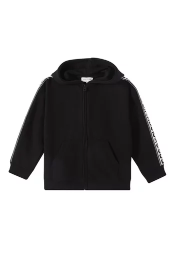 Logo-print Hoodie in Organic Cotton-blend
