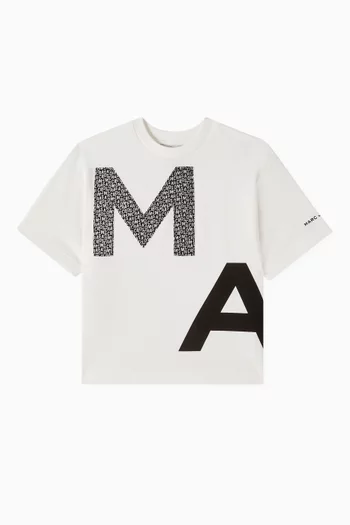 Logo-print T-shirt in Cotton
