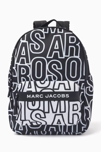 Jumbled Logo Backpack